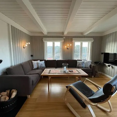 Seafront At Gjeving, Lyngor Villa