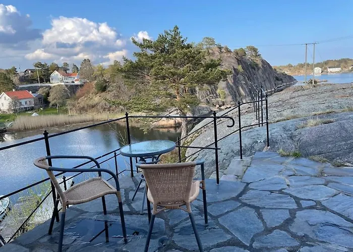 Seafront At Gjeving, Lyngor Villa Tvedestrand